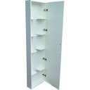 Ver imagem 2 de Armário Multiuso Lavanderia Área de Serviço para Vassouras Rodo