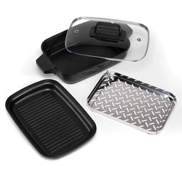 Grill Multifuncional Gr-m3br 127v Cuisinart Preto - 3
