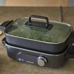 Grill Multifuncional Gr-m3br 127v Cuisinart Preto - 4