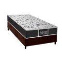 Ver imagem 1 de Cama Box Solteiro: Colchão Molas Probel Prolastic Sleep + Base CRC Suede Brown(88x188)