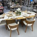 Ver imagem 4 de Cadeira de Madeira Joy Escandinava Estofada e Encosto Madeira Estofada