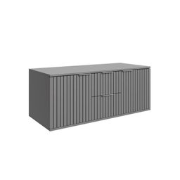 Conjunto para Banheiro Bancada em Porcelanato com Cuba Esculpida, Armário e Espelho Ripy 100cm - 12