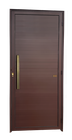 Ver imagem 1 de Porta Lambril c/Puxador e. Super Marrom Corten Dourado 100 Brimak