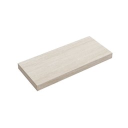 Conjunto para Banheiro Bancada em Porcelanato com Cuba Esculpida, Prateleira e Espelho Ripy 100cm - 13