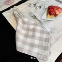 Ver imagem 2 de Kit 2 Guardanapo + 2 Jogo Americano Filomena e Rafaela