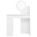 Ver imagem 7 de Penteadeira Camarim com Espelho e LED 1 Gaveta Asti A04 Branco - Lyam Decor