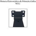 Ver imagem 2 de 3 Suportes de Prateleira 20cm Mão Francesa Estilo Moderno Aço Resistente Acabamento Invisível Preto