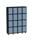 Ver imagem 2 de Armário Guarda Volume Locker Roupeiro 16 Portas Aço Grf 504/16