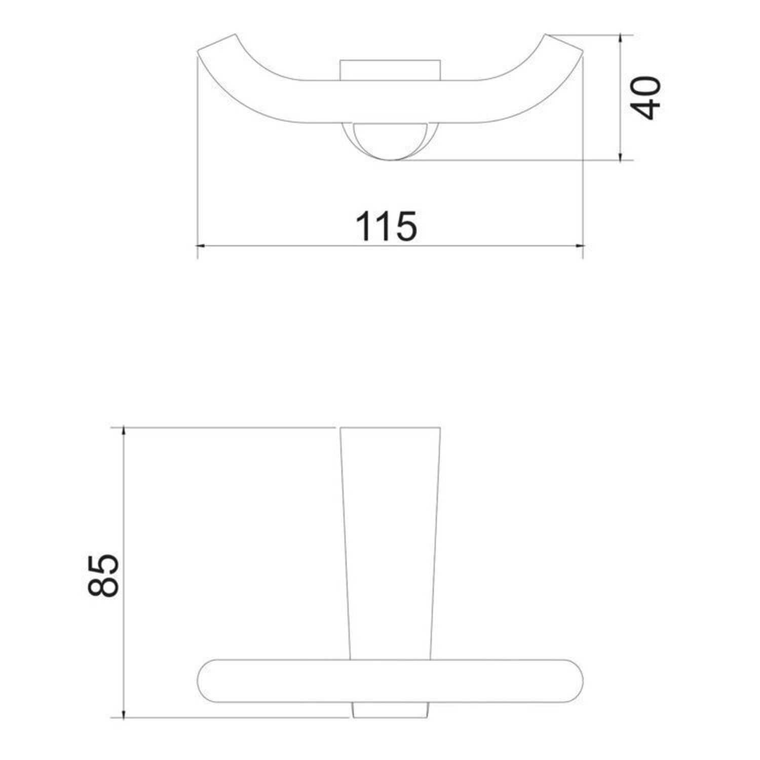 Kit 3 Cabides Duplo 2042 C 300 Meber Metais - 2