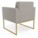 Ver imagem 7 de Poltrona Sala de Estar Industrial Dourado Elisa Bouclê D03 - D’Rossi 