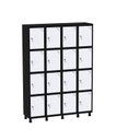 Ver imagem 2 de Armário Guarda Volume Locker Roupeiro 16 Portas Aço Grf 504/16