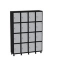 Ver imagem 2 de Armário Guarda Volume Locker Roupeiro 16 Portas Aço Grf 504/16