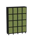 Ver imagem 2 de Armário Guarda Volume Locker Roupeiro 16 Portas Aço Grf 504/16