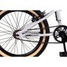 Bike Aro 20 Mkd Guidao Cross para Jovens e Crianças Cor Branco - 3
