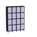 Ver imagem 2 de Armário Guarda Volume Locker Roupeiro 16 Portas Aço Grf 504/16