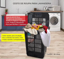 Ver imagem 5 de Cesto de Roupa 60 Litros Uninjet