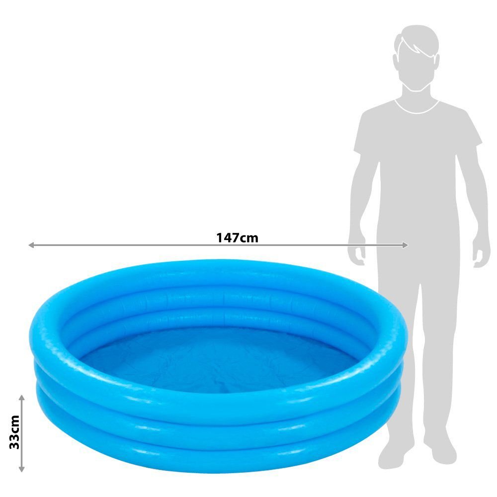 Piscina Infantil 330Litros Intex Azul 1,47m x 33 Cm - 58426 - 2