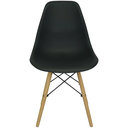 Ver imagem 4 de Kit com 6 Cadeira Charles Eames Eiffel Dkr Wood Preto Preto