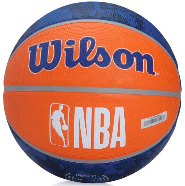 Bola de Basquete Wilson NBA Team Tiedye Knicks - Azul/Laranja - 2