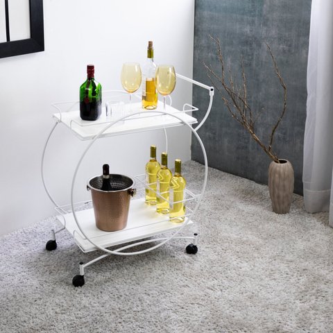 Carrinho de Bebidas Decorativo Vintage