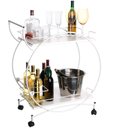Ver imagem 4 de Carrinho de Bebidas Decorativo Vintage Branco/Fosco