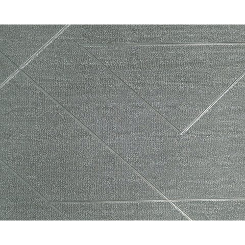 Papel de Parede Geométrico Cinza Grafite Classici5 5a096507r