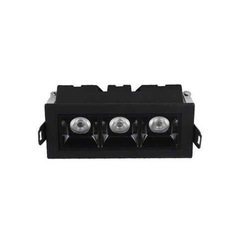 Spot Downlight Led de Embutir Evon 6w 4000k 24° Preto - Astraled