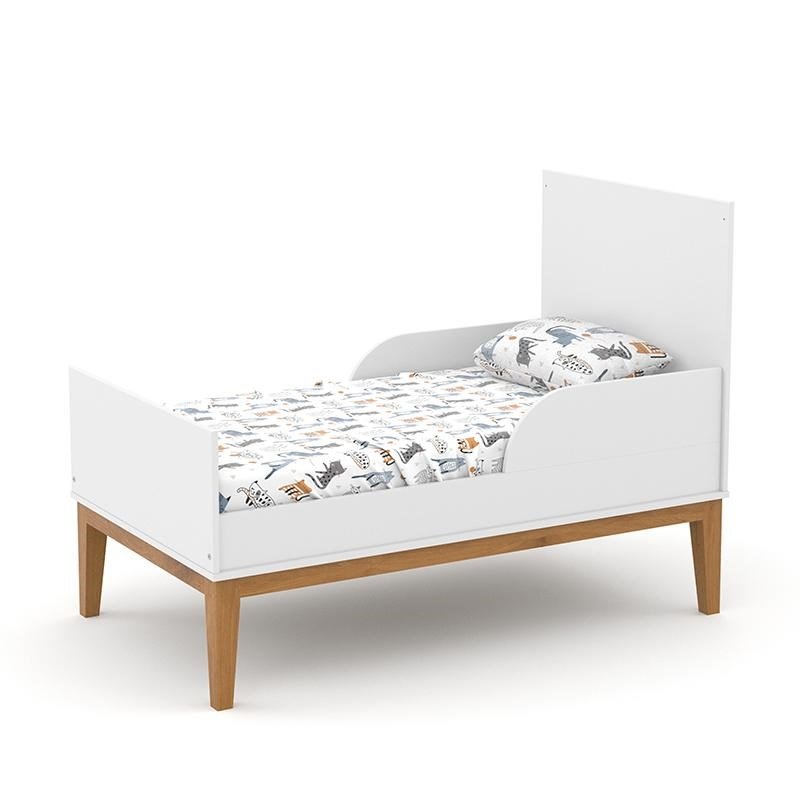 Berço Americano Unique Branco Soft/eco Wood - Matic Móveis - 5