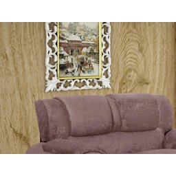 Conjunto de Sofá 2 X 3 Lugares Ref 7025 - Marrom - 2