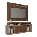 Ver imagem 2 de Rack com Painel para Tv até 70 Polegadas Puerto Fendi/havana - Pnr Móveis