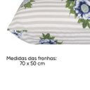 Ver imagem 5 de Jogo Lençol Duplo Estampado Microfibra Cama Casal Greta-Florido
