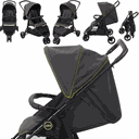 Ver imagem 3 de Carrinho de Bebe com Moises Ninho Burigotto Cr3 Gray Neon