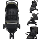 Ver imagem 2 de Carrinho de Bebe com Moises Ninho Burigotto Cr3 Gray Neon