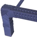 Ver imagem 4 de Espreguiçadeira Grécia Alumínio Corda Náutica Regulagem Piscina Trama Original