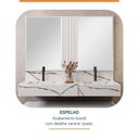 Ver imagem 3 de Conjunto para Banheiro Bancada em Porcelanato para Cuba de Apoio, Armário e Espelho Ripy 120cm