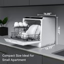 Ver imagem 2 de Hermitlux Máquina de Lavar Louça C/ Tanque de Agua de 5 L.