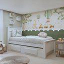 Ver imagem 2 de Bicama Infantil 2 Gavetas Athenas Kids