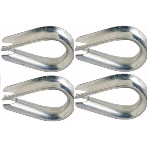 Kit 10 Sapatilha Cabo De Aço Academia Reparo Aparelhos