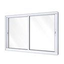 Ver imagem 1 de Janela de Correr Alumínio Branco 02 Folhas Maxx - 120x150