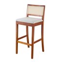 Ver imagem 6 de Kit 2 Banquetas com Encosto e Apoio para Pés Tiê CabeCasa MadeiraOriginals