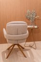 Ver imagem 6 de Kit 2 Cadeiras de Jantar Mira Giratória - Boucle Off White