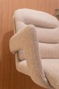 Ver imagem 3 de Kit 2 Cadeiras de Jantar Mira Giratória - Boucle Off White