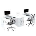 Ver imagem 4 de MESA ESTAÇÃO DE TRABALHO DUPLO C/ GAVETEIRO M336.B MUNDI MOVEIS