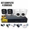Kit Cftv Completo 4 Câmeras Ahd 720p Dvr 4 Canais - 1