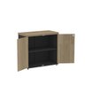 Armário para Escritório Baixo 2 Portas com Chave - 5
