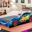 Ver imagem 1 de Cama Carro 95 Infantil para Meninos Azul