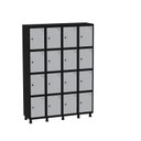 Ver imagem 2 de Armário Guarda Volume Locker Roupeiro 16 Portas Aço Grp 504/16