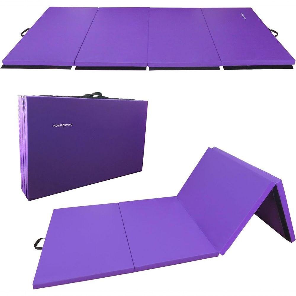 Balancefrom Bfgr-01pp Tapetes Aeróbicos Dobráveis Roxo