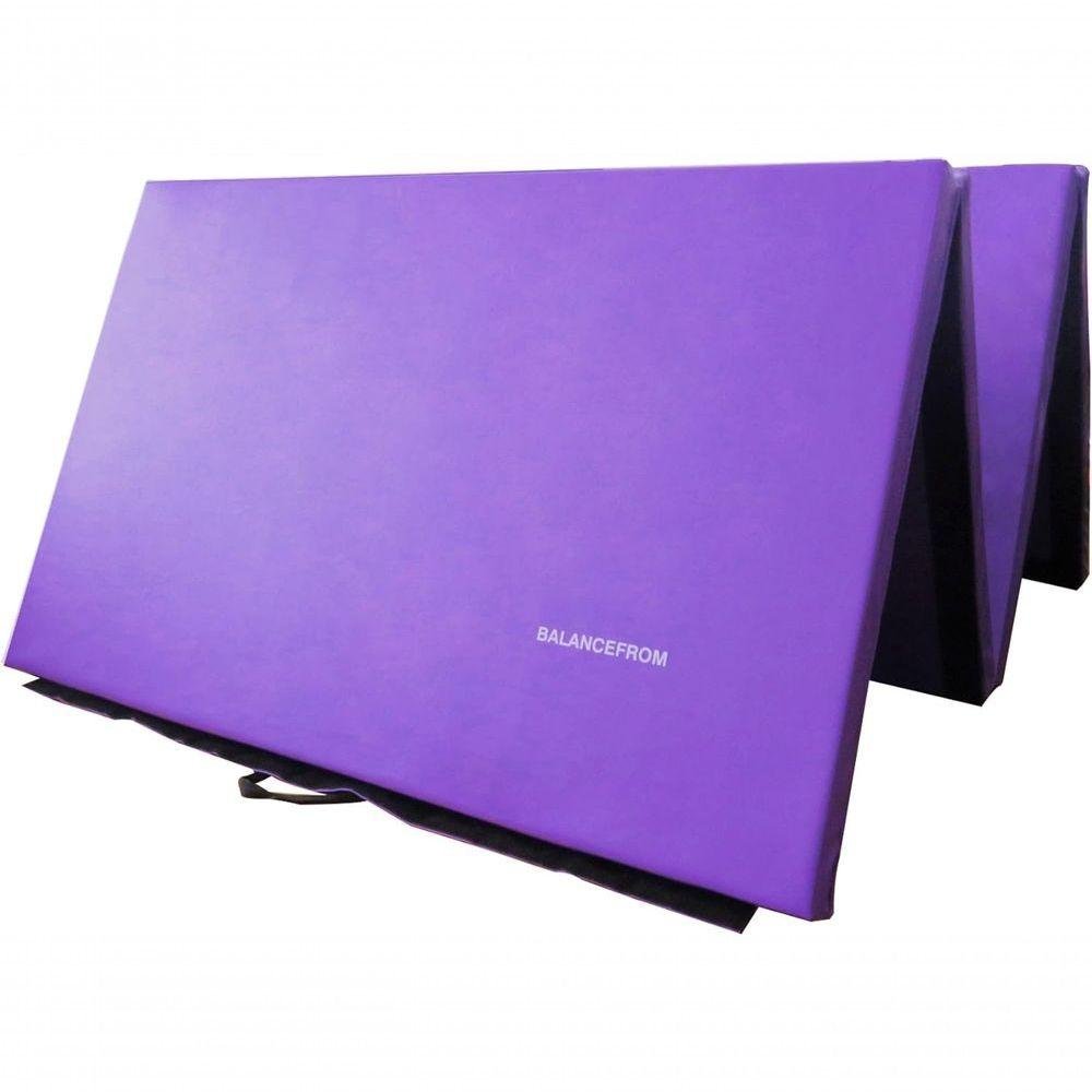 Balancefrom Bfgr-01pp Tapetes Aeróbicos Dobráveis Roxo - 4