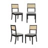 Kit 4 Cadeiras Madeira Maciça Tiê CabeCasa MadeiraOriginals - 1